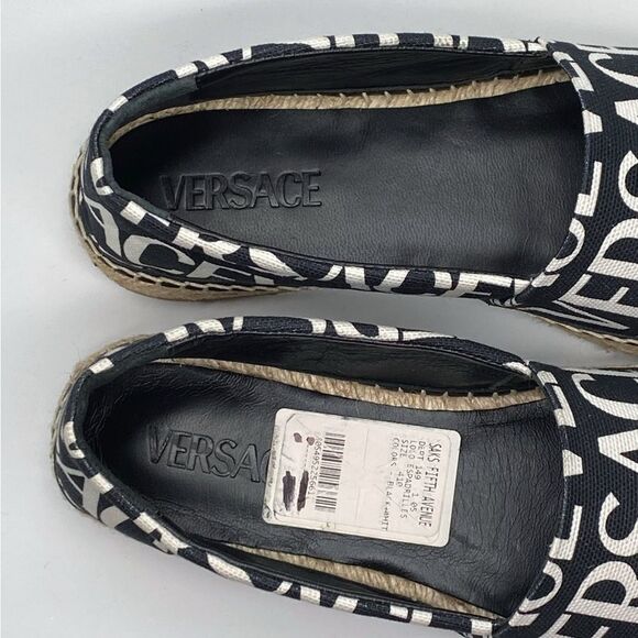 Versace Repeat Logo Espadrilles size 41 - Picture 9 of 13